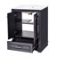 Meuble-lavabo 24 po avec lavabo en céramique et tiroir, porte, meuble-lavabo