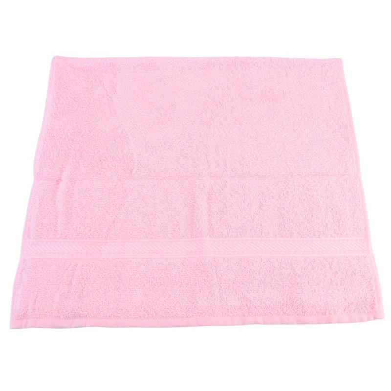 100% Cotton Hand Towel, Pink