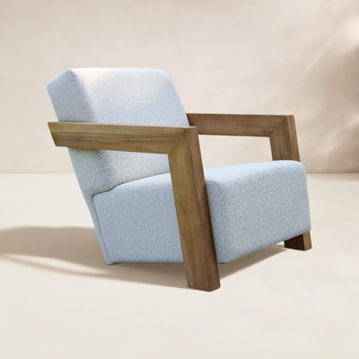 Levitt Teak Patio Lounge Chair