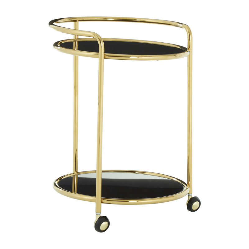 Betances Metal Bar Cart