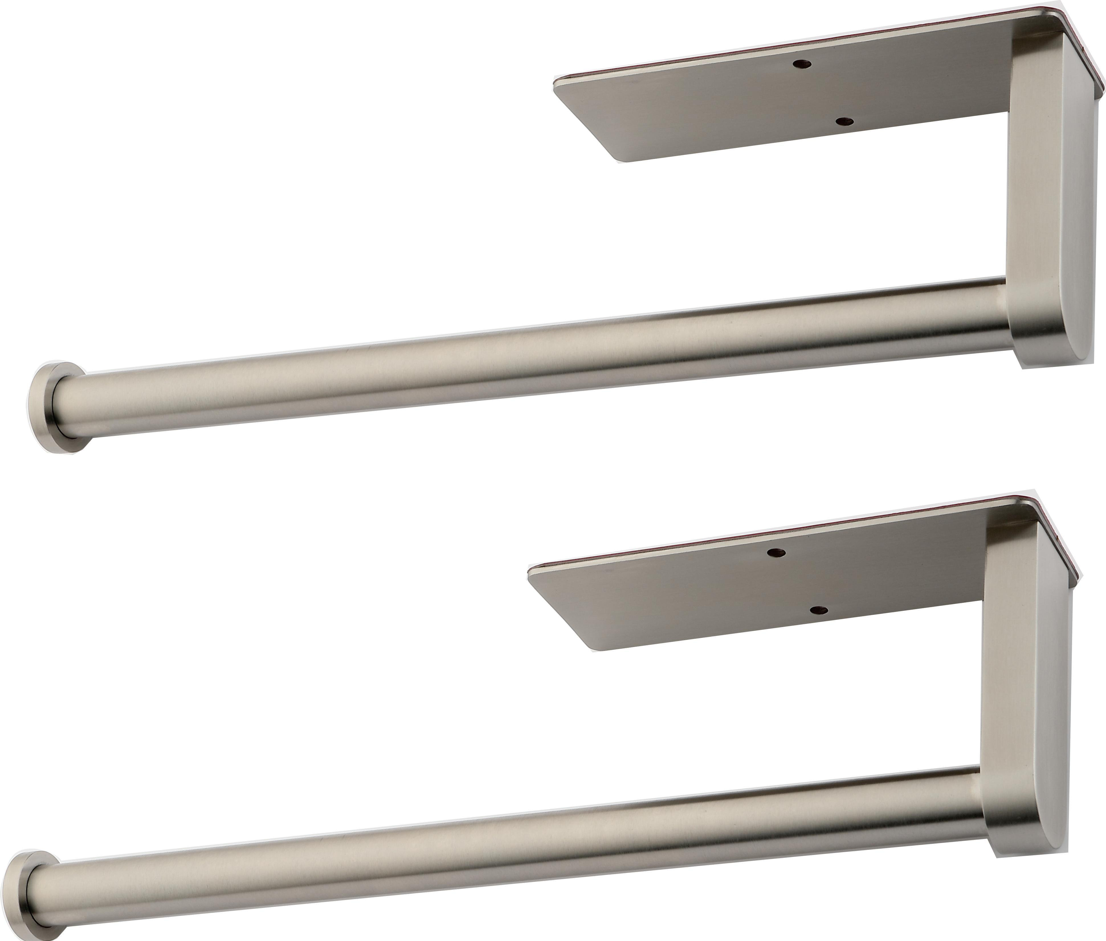 Latitude Run® Stainless Steel Wall/ Under Cabinet Mounted Paper Towel Holder