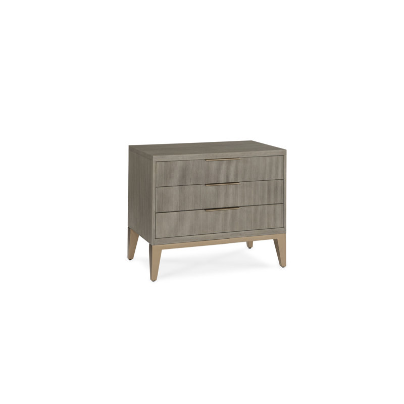 Caleb 3 - Drawer Nightstand