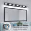 Luminaire de salle de bain DEL Ravo à haute transmission et intensité variable 5500K avec tête rotative à 270 ° -965170874-965170879