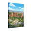 Paysages pittoresques et urbains, Alhambra, jardin, montagnes, ciel, arbres, fleurs, Espagne-71879294