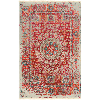 Ivorine Wool Oriental Area Rug