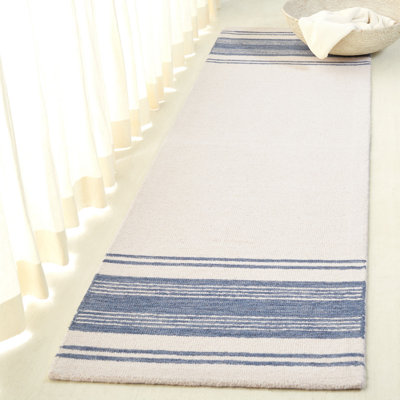 Lauren Ralph Lauren Hand Tufted Wool Pile Striped Rug