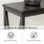 Console 70,9 "avec rangement, canapé industriel avec structure en métal