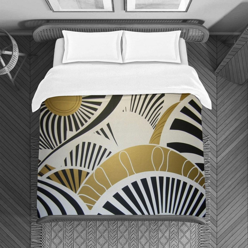 Funky Abstract Duvet Cover, Twin Duvet Cover
