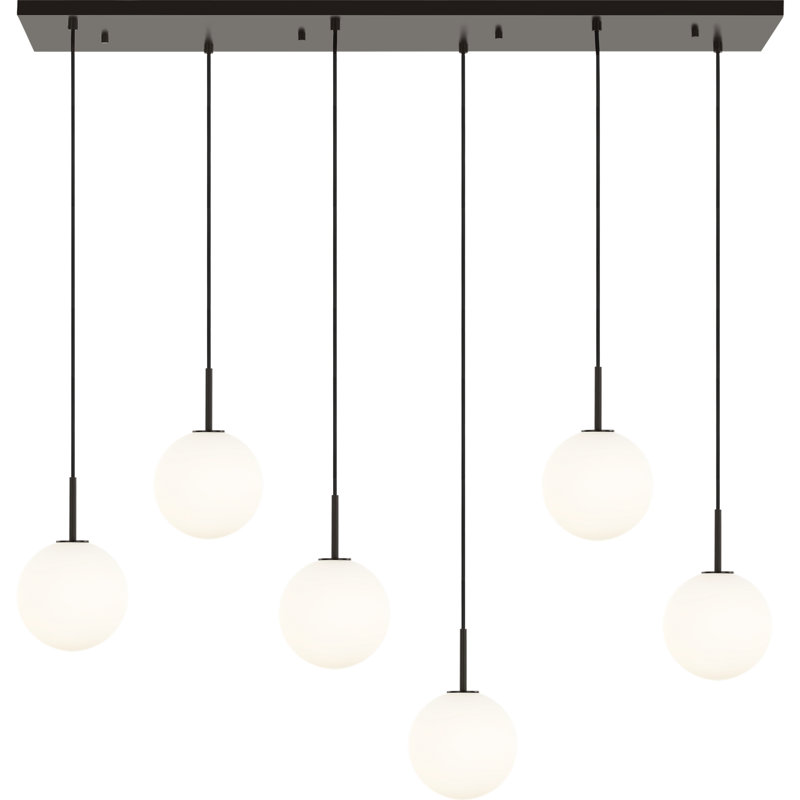Thadine Richard June Modern Sorelle Chandelier, 48.35, Aged Iron