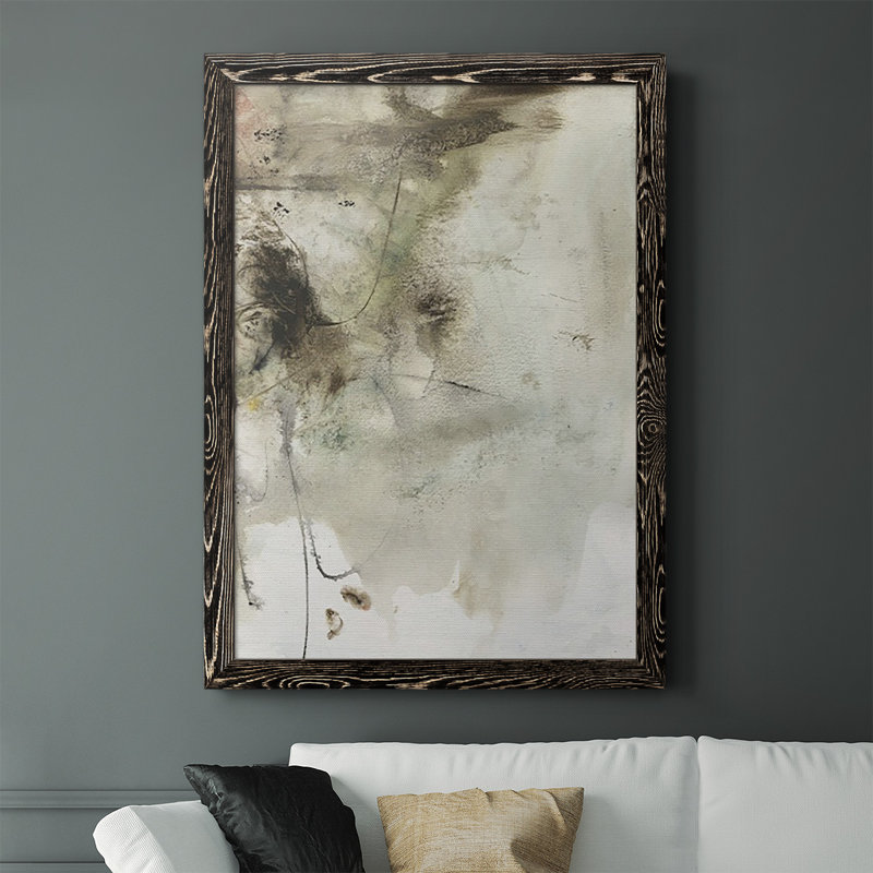 Donovon Soft Inspiration IV Framed On Canvas Print, 43.5" H x 31.5" W x 1" D, Black