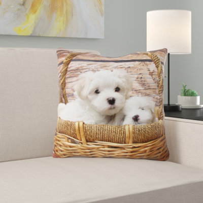 Dog Throw Pillow