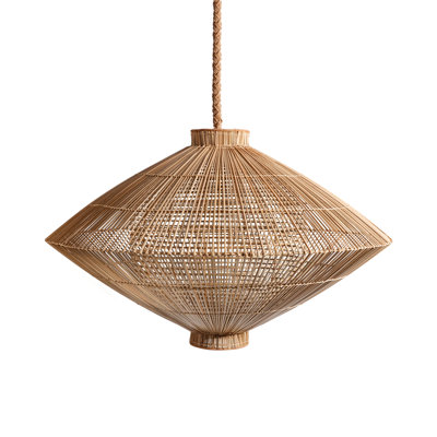 Buri Diamond Weave Pendant Light Shade