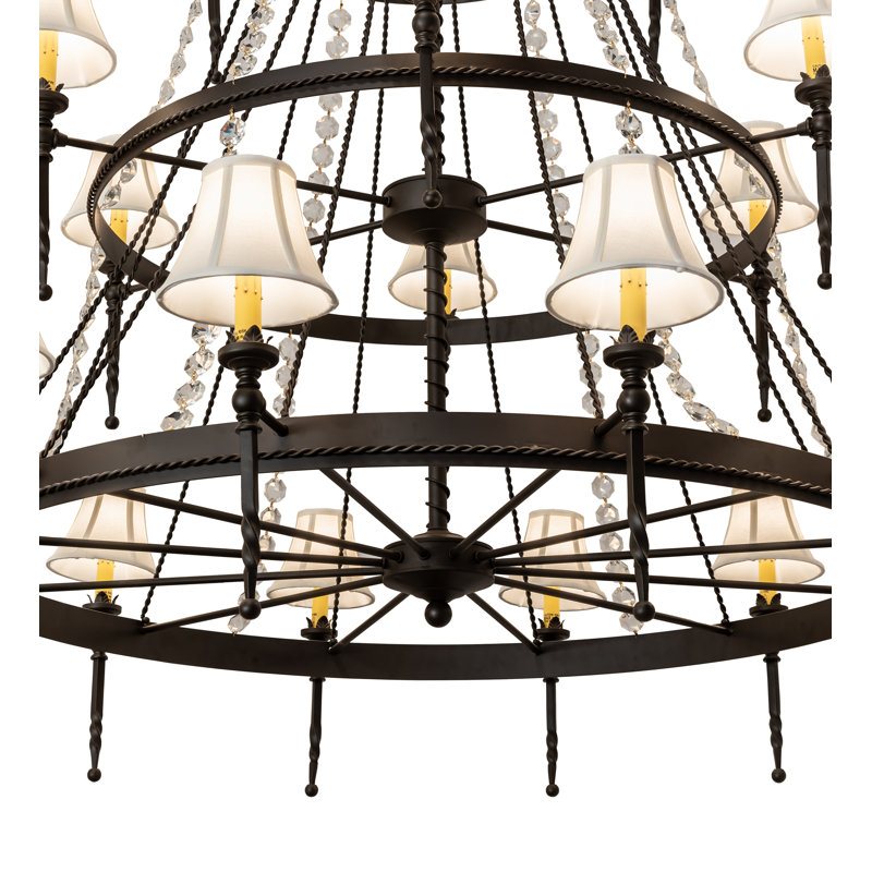 Rustic Lodge 21 - Light Chandelier