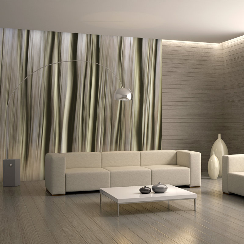 Forest 3.09m x 400cm Wallpaper, Olive, 300 cm x 231 cm