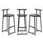 Ensemble de 3 tabourets de bar ergonomiques en bois avec repose-pieds pour cuisine moderne-1448685196