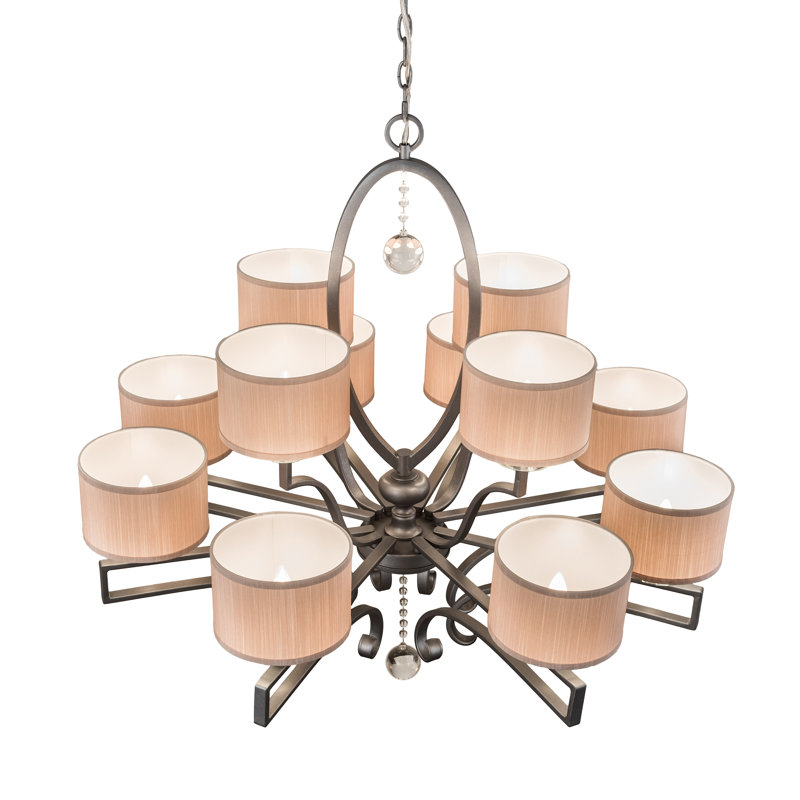 Lustre classique à 12 lumières Jonmarc