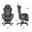 RESPAWN 110 Pro Gaming Chair - Gaming Chair with Footrest, Reclining Gaming Chair, Video Gaming Computer Desk Chair, Adjustable Desk Chair, Gaming Chairs For Adults With Headrest Pillow - Grey Fabric