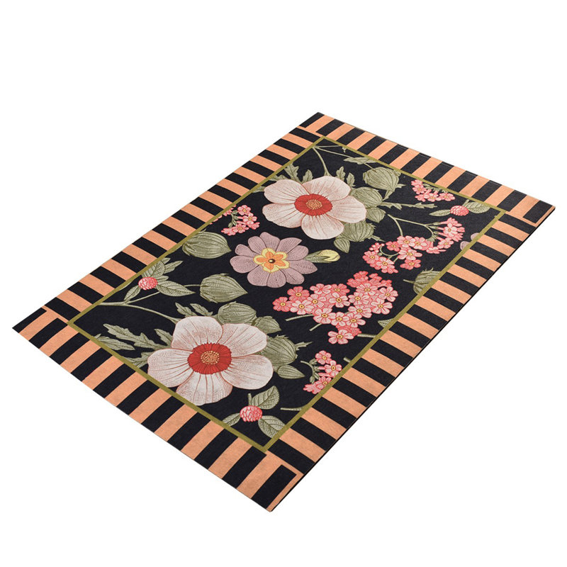 Paillasson durable en PVC antidérapant de 15,7 po x 23,6 po | Matériau 100% PVC, lavable à la machine à 86 ° F | Parfait pour l'intérieur et l'extérieur, facile à nettoyer, élégant et fonctionnel