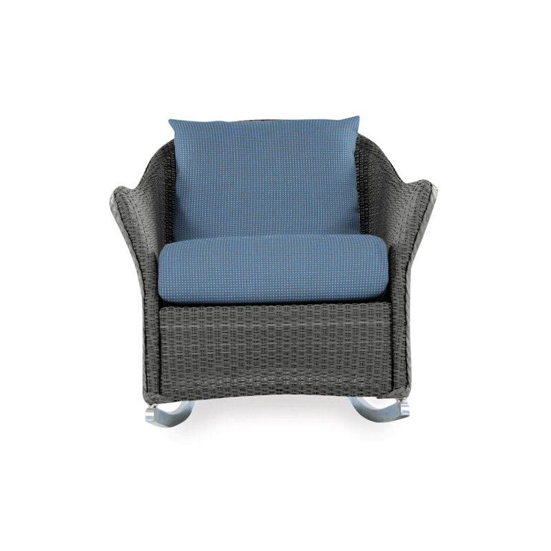 Weekend Retreat Outdoor Rocker Chair, Fife Aruba, Mink