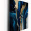Abstract Geode Waves II - Horloge murale abstraite-1114851581