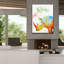Toile épique Graffiti «Colorful Safari Animals B» par Jean Plout, 40 po x 54 po
