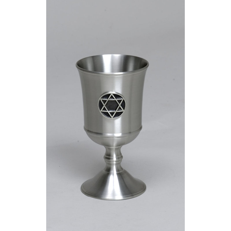 Tasse giddush étain