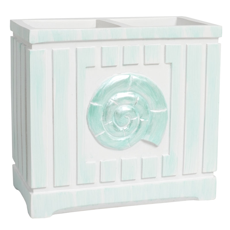 Ensemble 4 pièces d’accessoires de salle de bain polyrésine Duarte