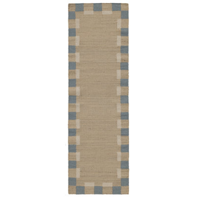 Heidi Checkered Flatweave Jute Rug