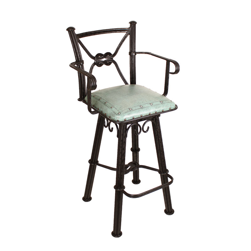 Hoon 30'' Stool, Turquoise