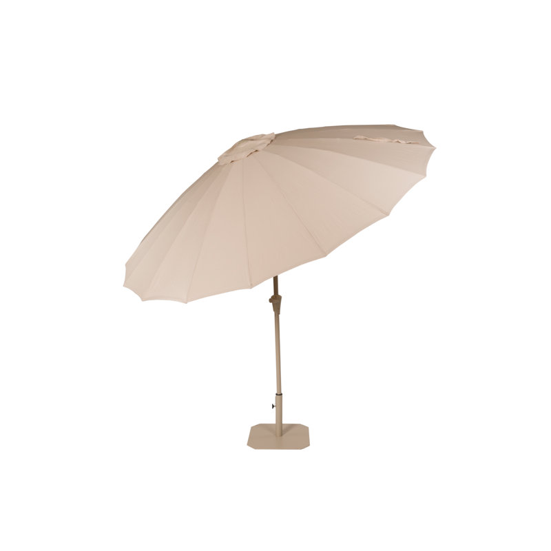 Outdoor Umbrella 98'' W Umbrella, Beige