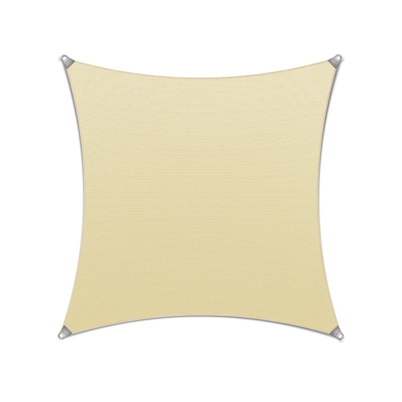 Voile d'ombrage carré ColourTree Super Ring - auvent de qualité commerciale 260GSM, bloc UV résistant, coins et bords renforcés, UPF50 +