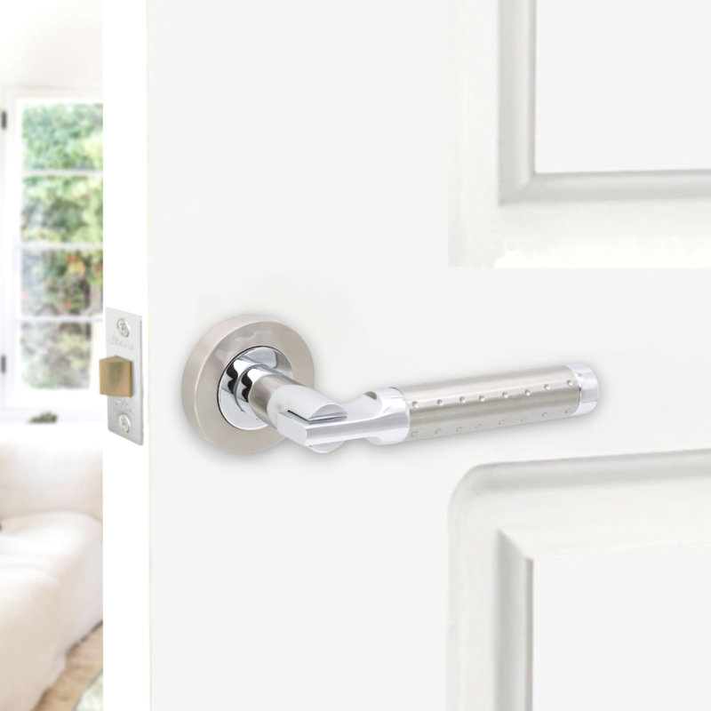Lexis Lever Door Handle Dual Tone
