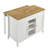 Garland Kitchen Island In Oak White