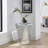 Glass Top End Table Set
