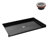 72 in. x 36 in. ADA Compliant Alcove Acrylic Shower Base in Glossy Black With Center Drain, Drain Included-114639120