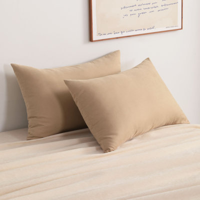 Stress relief support fabric colored down pillow