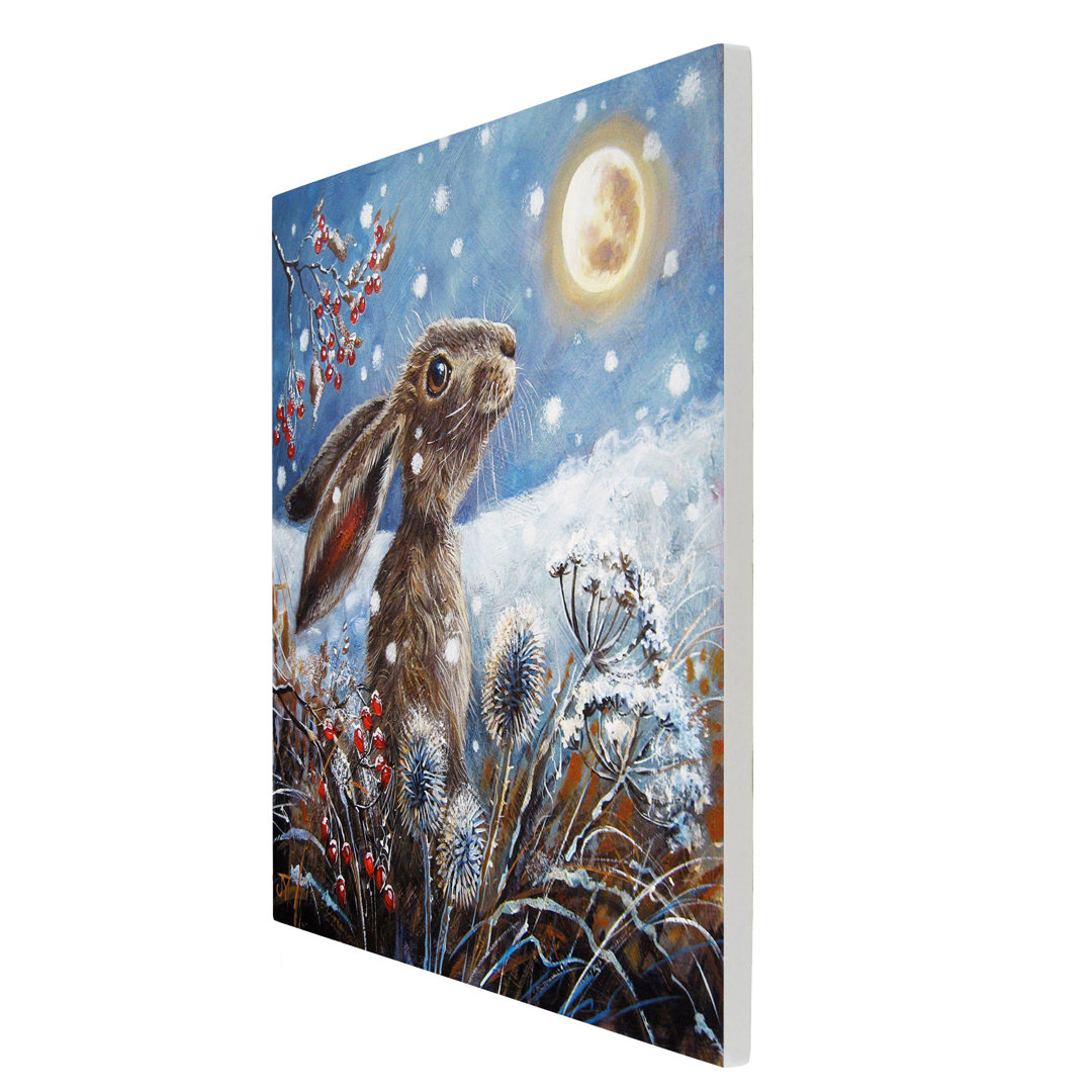 JUDITH YATES ICE MOON HARE 200X200