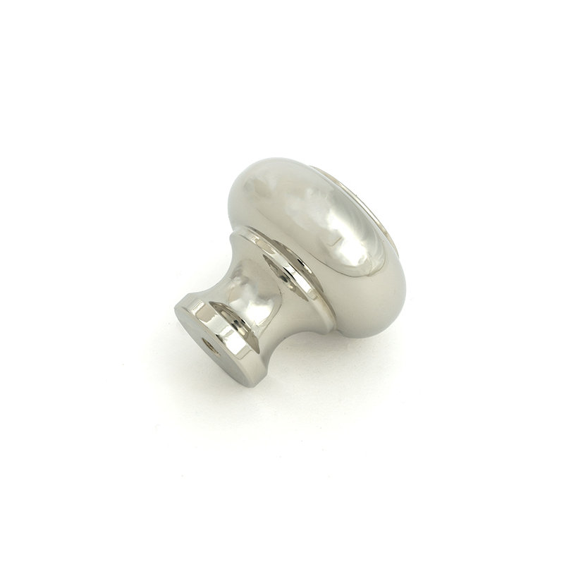 Regency Cabinet Knob, Polished Nickel, 1.57" Knob Diameter