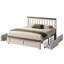 Farmhouse 4-Drawer Storage Platform Bed with Slatted Headboard and Two-Tone Wood Finish-1005121868-1005172771