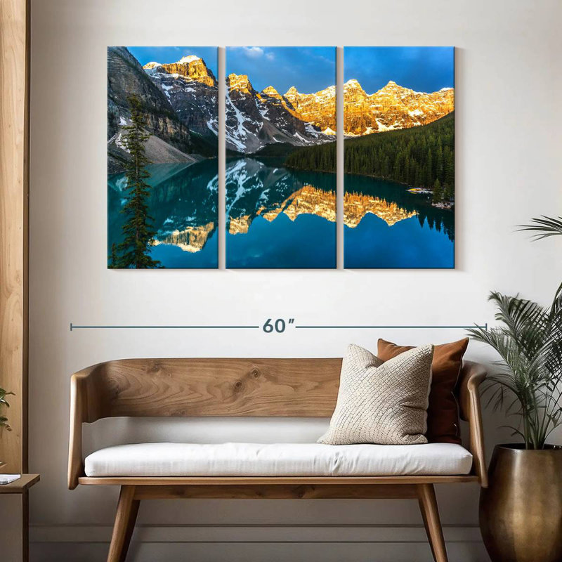 Alvord Ten Peaks Valley Mountain Landscape, 32" H x 50" W