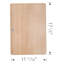 Quatrus Ash Wood Cutting Board