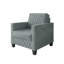 Chaise rembourrée en velours-83753441