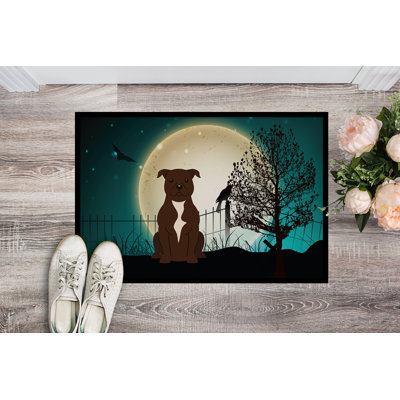 Charlie-Louise Non-Slip Halloween Outdoor Doormat