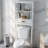 Versatile Bathroom Storage Cabinet With Drawer And Shelves, Space-Saving And Functional Design.