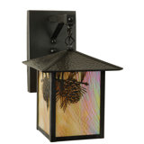 1 - Light Outdoor Wall Lantern