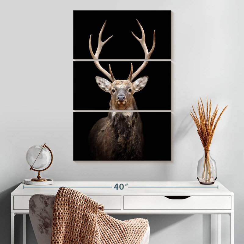 Brampt Mighty Red Deer, 32" H x 20" W
