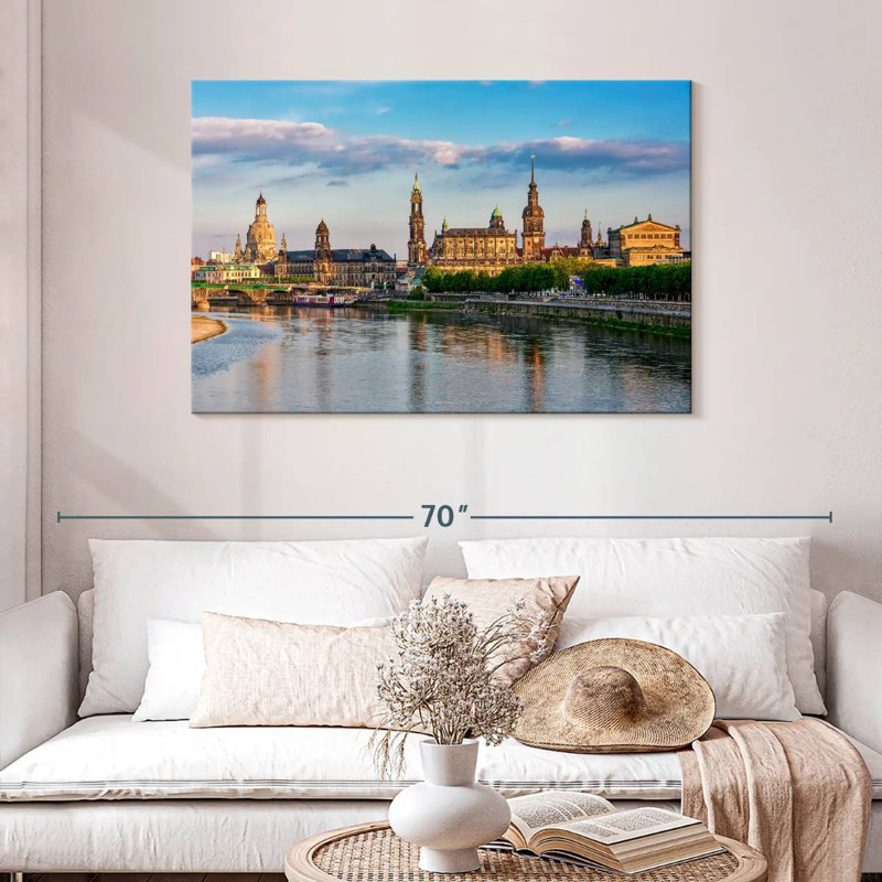 Paysage urbain Nicci Dresden, H 30 po x l 45 po