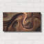  «Wooden Sandunes» par Rich Monet, art mural en métal, 24 po x 12 po-1534538564