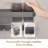 Hair Dryer Holder, Blow Dryer Organizer, Hair Dryer Holder Wall Mounted With Shelf-18865571