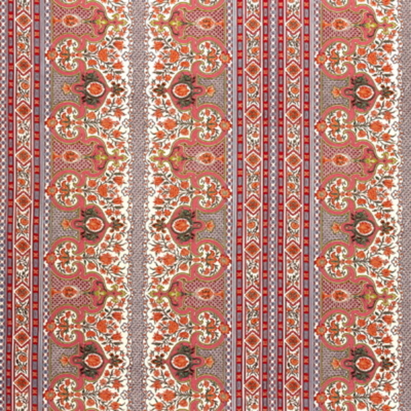 Digby S Tent Print Fabric, Coral